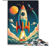 Puzzles 2000 Pieces for Teenagers Rocket Launch Decompressing Intellectual Educational Toy Perfect Decoration 70x100cm