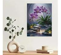 Puzzles 30 Pieces For Adults jigsaw puzzles for adults Classic Educational Challenging Games Toys Family Decoration Puzzle - Orchid Plants River