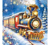 Puzzles 300 pieces for Adults jigsaw puzzles for adults 300 Piece Educational Challenge Puzzle for adults,Educational Games Decoration puzzle Winter Train