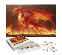 Puzzles 3000 Pieces for Adults, Fantasy Jigsaw Puzzles for Adults 3000, Wooden Puzzle with Exquisite Packaging Box, Dragon Jigsaws for Family Educational Games, Gifts for Women/Men, Home Decor, -7742