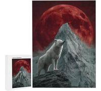 Puzzles 3000 Pieces for Adults jigsaw Puzzles for Adults 3000 Piece Jigsaw Challenging & Brainteasing Educationa Game for The Whole Gifts for Men, jigsaw Puzle Theme: Animal Wolf122x80cm PjY7314 G-4