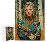 Puzzles 3000 Pieces for Adults jigsaw Puzzles for Adults 3000 Piece Jigsaw Challenging & Brainteasing Educationa Game for The Whole, jigsaw Puzle Theme: Leaves Woman122 x 80cm PjY11112 M-R