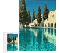 Puzzles 3000 Pieces for Adults jigsaw Puzzles for Adults 3000 Piece Jigsaw Challenging & Brainteasing Educationa Game for The Whole, jigsaw Puzle Theme: Landscape House122x80cm PjY654 3-S