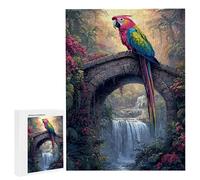 Puzzles 3000 Pieces for Adults jigsaw Puzzles for Adults 3000 Piece Puzzle Challenging & Brainteasing Educationa Game for The Whole for Women, Gifts for Men, jigsaw Puzzle Theme: (Scenic Parrot) h-234