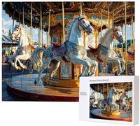 Puzzles 3000 Pieces for Adults jigsaw Puzzles for Adults 3000 Piece Pzzle Challenging & Brainteasing Educationa Game for The Whole Gifts for Men, jigsaw Pzzle Theme: Trojan Horse White PjY258 5-9