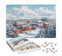 Puzzles 3000 Pieces for Adults, Landscape Jigsaw Puzzles for Adults 3000, Wooden Puzzle with Exquisite Packaging Box, City Jigsaws for Family Educational Games, Gifts for Women/Men, Home Decor, -9018