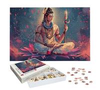 Puzzles 3000 Pieces for Adults, Zen Jigsaw Puzzles for Adults 3000, Wooden Puzzle with Exquisite Packaging Box, India Jigsaws for Family Educational Games, Gifts for Women/Men, Home Decor, -8702