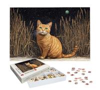 Puzzles 4000 Pieces for Adults, Cat Jigsaw Puzzles for Adults 4000, Wooden Puzzle with Exquisite Packaging Box, Autumn Jigsaws for Family Educational Games, Gifts for Women/Men, Home Decor, -7376