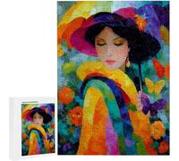 Puzzles 4000 Pieces for Adults jigsaw Puzzles for Adults 4000 Piece Jigsaw Challenging & Brainteasing Educationa Game for The Whole, jigsaw Puzle Theme: Woman Flower56 x 35 Inch PjY6388 O-C