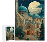 Puzzles 4000 Pieces for Adults jigsaw Puzzles for Adults 4000 Piece Jigsaw Challenging & Brainteasing Educationa Game for The Whole, jigsaw Puzle Theme: Architecture House56 x 35 Inch PjY1132 B-R