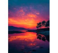 Puzzles 4000 Pieces for Adults Twilight Landscape, Puzzle Games for Adults, Educational Game Decompression, Puzzle for Adult 4000 Home Decors Family Challenge Toys for Men Women Elders Seniors