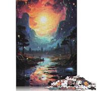 Puzzles 500 Pieces Colorful Of Nature Retro Jigsaw Puzzle Boys And Girls Difficulty Puzzle Educational Toy Games Family Decoration 500pcs (52x38cm)