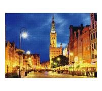 Puzzles 500 Pieces for Adults, City Night View Jigsaw Puzzle for Adult, Challenging & Brainteasing puzzle Games, jigsaw puzzles for adults 500 for Home Decor Gifts 20.5 x 15 inch