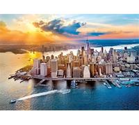 Puzzles 500 Pieces for Adults, City Sunrise Jigsaw Puzzle for Adult, Challenging & Brainteasing puzzle Games, jigsaw puzzles for adults 500 for Home Decor Gifts 20.5 x 15 inch