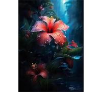 Puzzles 500 Pieces for Adults Colourful Jigsaw puzzles for adults, 500 Piece Challenging & Brainteasing Jigsaws Beautiful Decoration Puzzle, Theme:Dewdrop Lily