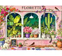 Puzzles 500 Pieces for Adults jigsaw puzzles for adults 500 Piece Puzzle Classic Educational Games Beautiful Decoration Puzzle for Women Gifts for Men-Colorful Florette Flower