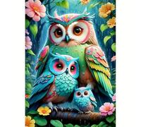 Puzzles 500 Pieces For Adults jigsaw puzzles for adults Classic Educational Challenging Games Toys Family Decoration Puzzle - Cute Colorful Owls