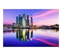 Puzzles 500 Pieces For Adults jigsaw puzzles for adults Classic Educational Challenging Games Toys Family Decoration Puzzle - Seaside City Buildings