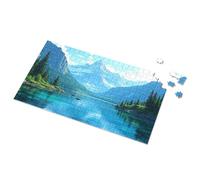 Puzzles 500 Pieces For Adults Serene Lake Amidst Majestic Mountains Picture Puzzle Eurographics Puzzles 1000 Piece Easter Gifts(1000PCS)