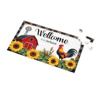 Puzzles 500 Pieces For Adults Welcome To Our Farmhouse: A Cozy Barn Scene Picture Puzzle Toys For Boys 4-6 Gift For 4 Year Old Boy(1000PCS)