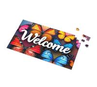 Puzzles 500 Pieces For Adults Welcome To The World Of Colorful Butterflies Picture Puzzle 1000 Piece Puzzles Puzzles 500 Pieces(500PCS)