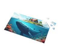 Puzzles 500 Pieces For Adults Whale In The Underwater Paradise Picture Puzzle 1000 Piece Puzzles Puzzles 500 Pieces(1000PCS)