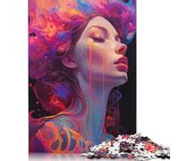 Puzzles 500 Pieces Galaxy Girl No5 Jigsaw Puzzle Boys And Girls Difficulty Puzzle Educational Toy Games Family Decoration 500pcs (52x38cm)