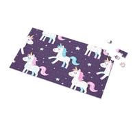 Puzzles 500 Pieces Magical Unicorns In Starry Night Sky Picture Puzzle 300 Piece Puzzle Jigsaw Puzzles 1000 Pieces(300PCS)