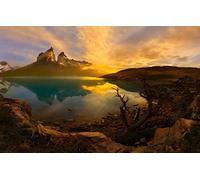 puzzles 500 pieces,Natural beauty,Chile,South America,Patagonia,Andes 52x38CM