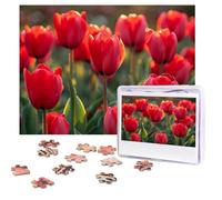 Puzzles 500 Pieces Personalized Jigsaw Puzzles Blooming in the Fields Puzzle Challenging Picture with storage bag Photo Puzzle for Adults Wedding (52 X 38 CM)