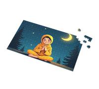 Puzzles 500 Pieces Prayer In The Night: A Serene Scene Picture Puzzle Puzzle Jigsaw Puzzles 500 Pieces(500PCS)