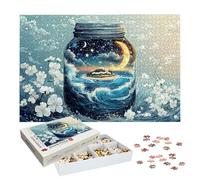 Puzzles 5000 Pieces for Adults, Fantasy Jigsaw Puzzles for Adults 5000, Wooden Puzzle with Exquisite Packaging Box, Landscape Jigsaws for Family Educational Games, Gifts for Women, Home Decor, -7914