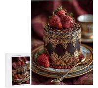 Puzzles 5000 Pieces for Adults jigsaw Puzzles for Adults 5000 Piece Jigsaw Challenging & Brainteasing Educationa Game for The Whole, jigsaw Puzle Theme: Cake Flower156 x 105cm PjY7262 2-G