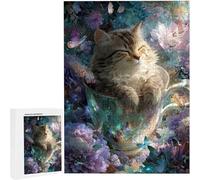 Puzzles 5000 Pieces for Adults jigsaw Puzzles for Adults 5000 Piece Jigsaw Challenging & Brainteasing Educationa Game for The Whole Gifts for Men, jigsaw Puzle Theme: Flower Moon156x105cm PjY11456 9-F