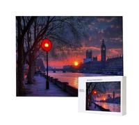 Puzzles 5000 Pieces for Adults jigsaw Puzzles for Adults 5000 Piece Puzzle Challenging & Brainteasing Educationa Game for The Whole Gifts for Men, jigsaw Puzzle Theme: (The Big Ben In London) h-550