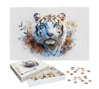 Puzzles 5000 Pieces for Adults, Tiger Jigsaw Puzzles for Adults 5000, Wooden Puzzle with Exquisite Packaging Box, Weeds Jigsaws for Family Educational Games, Gifts for Women/Men, Home Decor, -8848