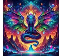 Puzzles 60 Pieces for Adults Cosmic Fantasy Creatures, Hard Impossible Jigsaws 60 pieces for adults, Educational Game Challenge Toy Colorful DIY puzzles for Home
