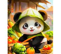 Puzzles 6000 Pieces for Adults Animal Panda Food, Puzzle Games for Adults, Educational Game Decompression, Puzzle for Adult 6000 Home Decors Family Challenge Toys for Men Women Elders Seniors