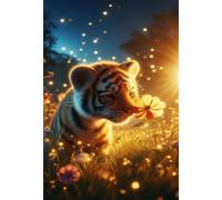 Puzzles 6000 Pieces for Adults Animals Tigers Flowers, Puzzle Games for Adults, Educational Game Decompression, Puzzle for Adult 6000 Home Decors Family Challenge Toys for Men Women Elders Seniors