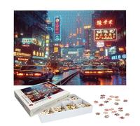 Puzzles 6000 Pieces for Adults, City Jigsaw Puzzles for Adults 6000, Wooden Puzzle with Exquisite Packaging Box, Landscape Jigsaws for Family Educational Games, Gifts for Women/Men, Home Decor, -8974