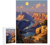 Puzzles 6000 Pieces for Adults jigsaw Puzzles for Adults 6000 Piece Jigsaw Challenging & Brainteasing Educationa Game for The Whole, jigsaw Puzle Theme: Moon Train71 x 42 inches PjY7524 I-8