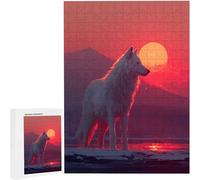 Puzzles 6000 Pieces for Adults jigsaw Puzzles for Adults 6000 Piece Jigsaw Challenging & Brainteasing Educationa Game for The Whole, jigsaw Puzle Theme: Animal Wolf71 x 42 Inch PjY630 4-8