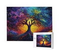 Puzzles 6000 Pieces for Adults jigsaw Puzzles for Adults 6000 Piece Puzzle Challenging & Brainteasing Educationa Game for The Whole for Women, Gifts for Men, jigsaw Puzzle Theme: (Colorful Tree) h-75