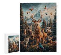 Puzzles 6000 Pieces for Adults jigsaw Puzzles for Adults 6000 Piece Puzzle Challenging & Brainteasing Educationa Game for The Whole for Women, Gifts for Men, jigsaw Puzzle Theme: (Forest Animals) h709