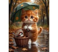 Puzzles 700 Pieces for Adults Autumn Animal Cat, Puzzle Games for Adults, Educational Game Decompression, Puzzle for Adult 700 Home Decors Family Challenge Toys for Men Women Elders Seniors