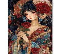 Puzzles 700 Pieces For Adults jigsaw puzzles for adults Classic Educational Challenging Games Toys Family Decoration Puzzle - Anime Girl Flowers