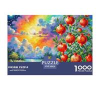 。 Puzzles Age 14+ for Adults Pomegranate Blossom,1000 Piece Puzzles for Adults, Family Puzzle Game Birthday Gifts.Challenge High Difficulty-（natural Wonders）38x26cm/1000pcs