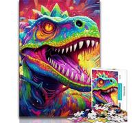 Puzzles Ancient Dinosaurs Jigsaw Puzzles for Teenagers 1000 Pieces,Wall Decoration Unique Birthday And Xmas Gifts Suitable for And 14 (26x38cm)