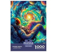 Puzzles Astronaut 1000 Pieces for Adults Jigsaw Educational Games Fantasy Style Home Decoration Gifts for Men for Both Adults And Children 70x50cm/1000pcs