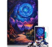 Puzzles Autumn Oil Painting 1000 Piece Jigsaw Puzzles for Adults & Teens,Toys Educational Games Stress Relieving Wishlist with Santa Claus 50x75cm